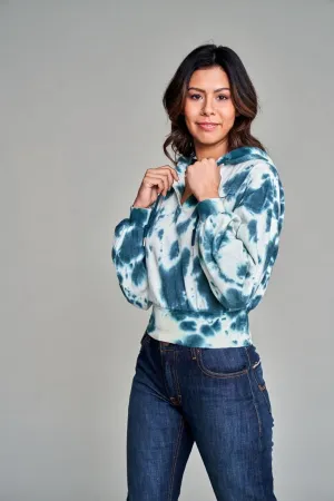 Kimes Ranch Womens Monterey Dark Teal Cotton blend Hoodie Clean Finish Fit And Easy Kimes Ranch Womens Monterey Dark Teal Cotton blend Hoodie