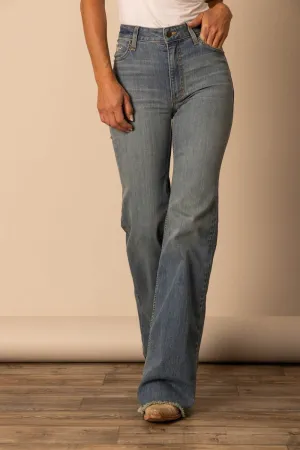 Kimes Ranch Womens Olivia Blue Cotton Blend Jeans Wearable Fit Comfy Option Modern Minimalist Creative Look Kimes Ranch Womens Olivia Blue Cotton Blend Jeans