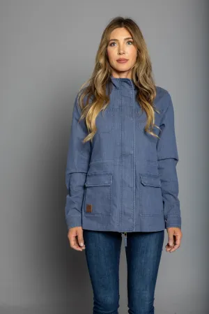 Kimes Ranch Womens Riggin Utility Denim Cotton Blend Cotton Jacket Adaptive Style Refined Detail Kimes Ranch Womens Riggin Utility Denim Cotton Blend Cotton Jacket