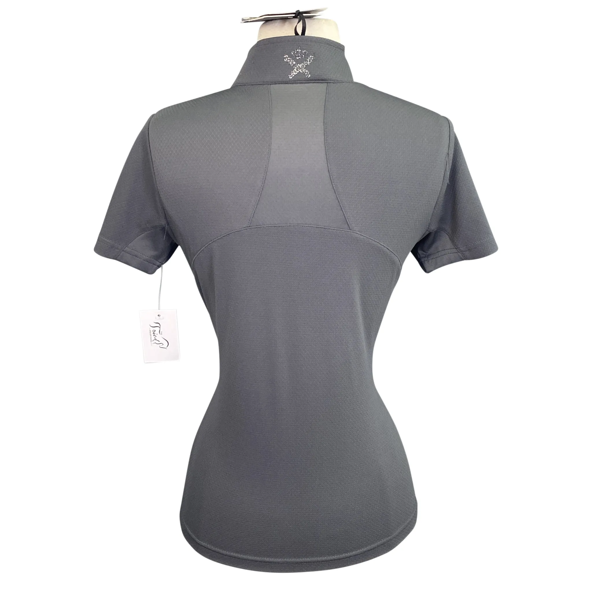 Kingsland 'Wilmary' 1/2 Zip Training Shirt in Grey Asphalt - Women's Medium