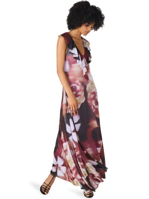 Kora Dress in Mesa Rose Smart Comfort Fit Flare Swing Art Inspired Kora Dress in Mesa Rose