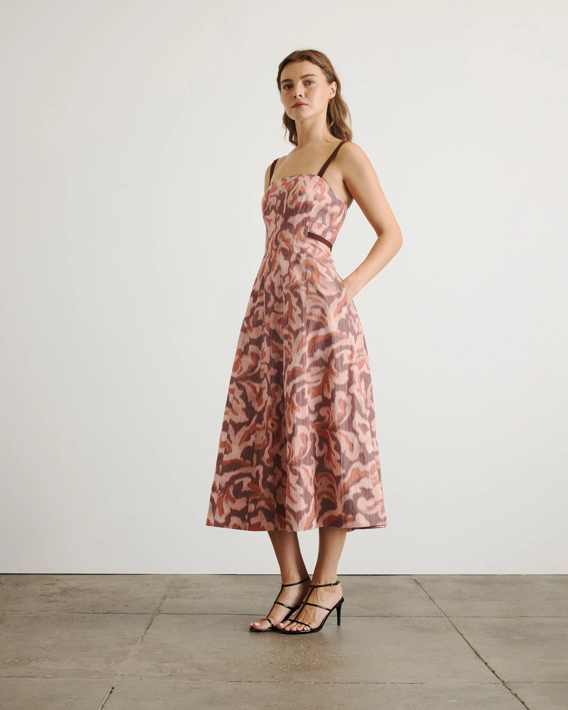 Tavia Dress Delicate Edge Refined Stitch