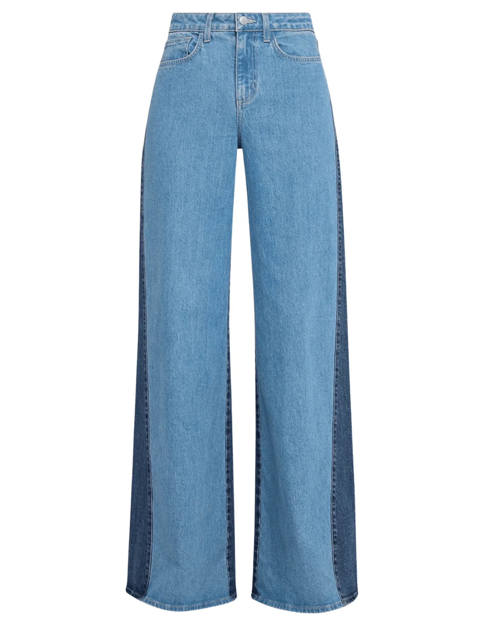 Style Essential L??AGENCE Beau T-Seam Wide Leg Jeans in Paso