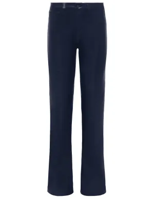 L'AGENCE Clayton High Rise Wide Leg Coated Jeans in Deep Midnight Coated Rugged Style L'AGENCE Clayton High Rise Wide Leg Coated Jeans in Deep Midnight Coated Comfortable Tailoring