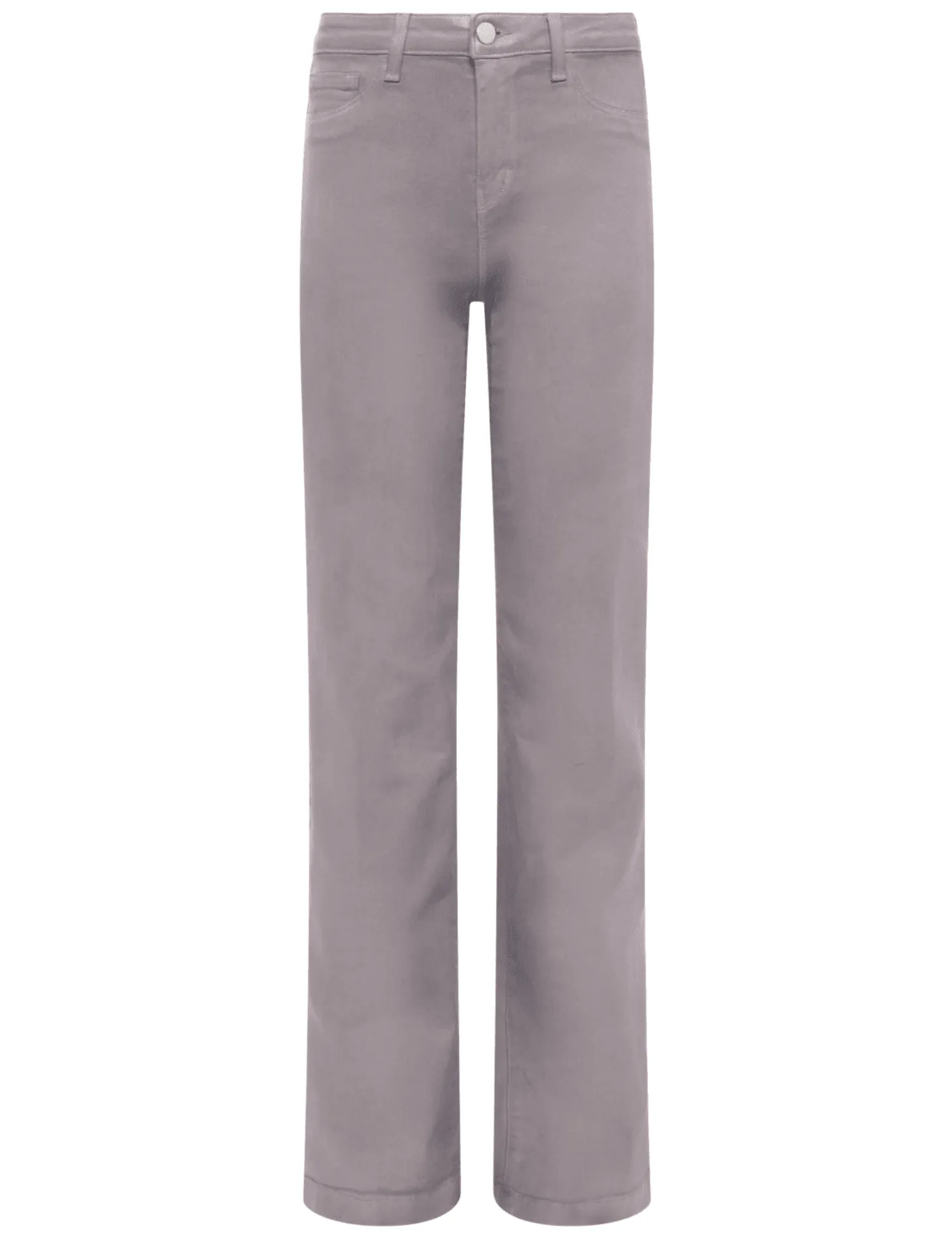 Fashion Focus L'AGENCE Clayton High Rise Wide Leg Coated Jeans in Driftwood Coated