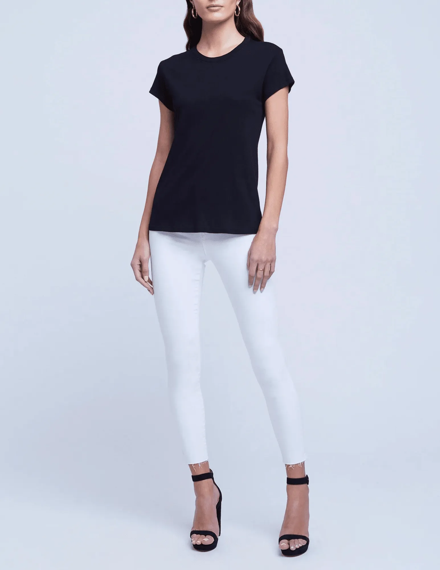 Classic Comfort L'Agence Cory Short Sleeve Tee