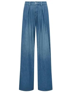 L'AGENCE Lorenza High Rise Palazzo Jeans in Saratoga Versatile Trend L'AGENCE Lorenza High Rise Palazzo Jeans in Saratoga Minimal Aesthetic
