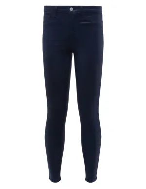 L'AGENCE Margot High Rise Coated Jeans In Navy Coated Fresh Trend Urban Explorer Picnic Style Reliable Outfit L'AGENCE Margot High Rise Coated Jeans In Navy Coated