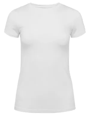 L'Agence Ressi Crew Neck Tee Everyday Flex L'Agence Ressi Crew Neck Tee Sport Layer Fit Comfy Vibe