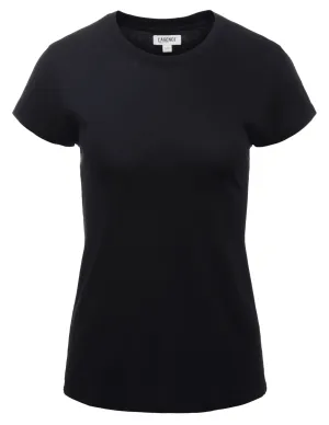 L'Agence Ressi Crew Neck Tee Prom - glamorous MoistureWicking Technology L'Agence Ressi Crew Neck Tee