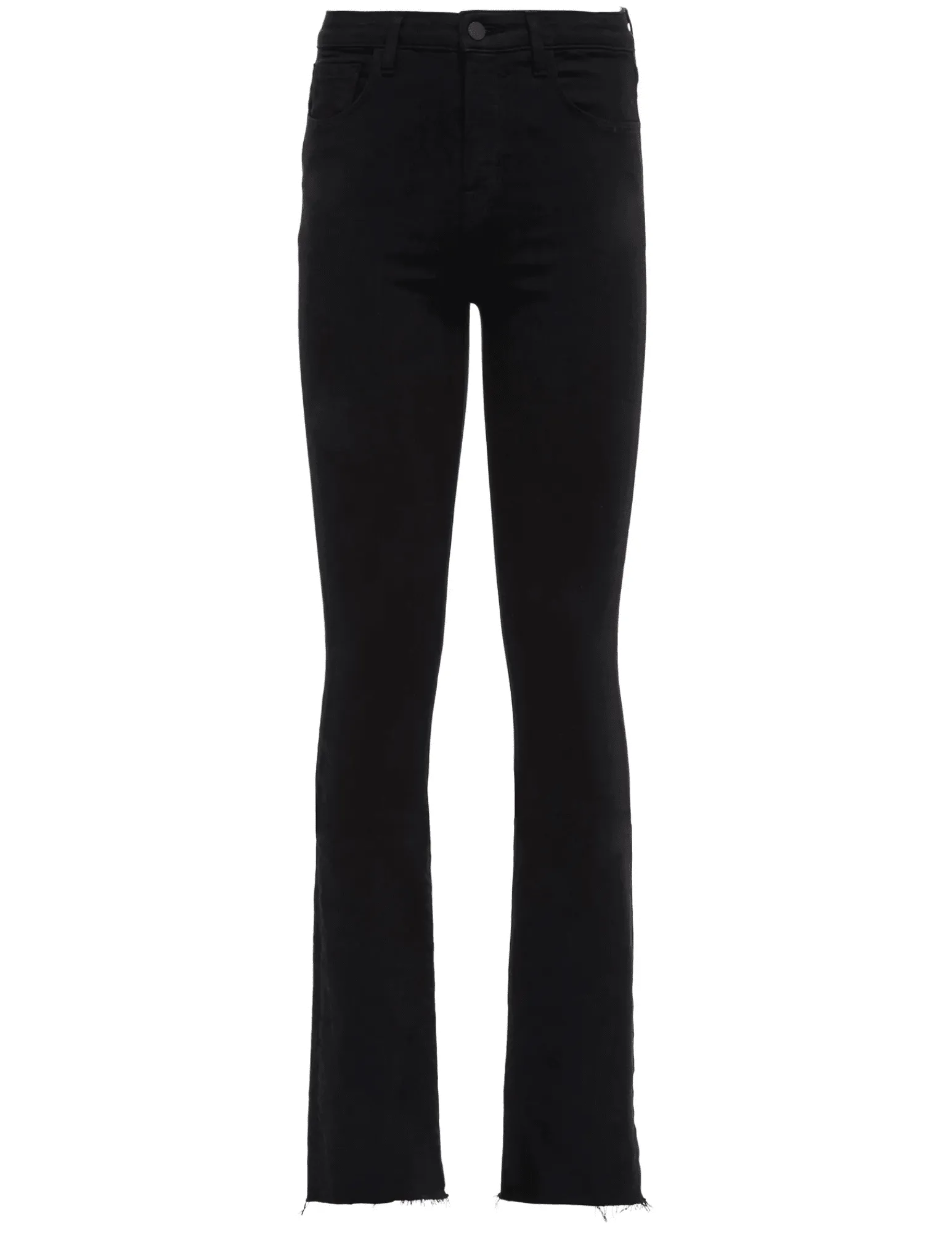 Built For Life L??AGENCE Ruth High Rise Straight Jeans In Black