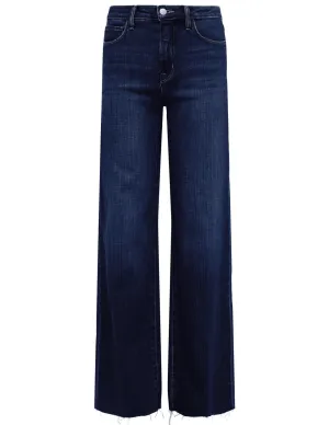 L??AGENCE Scottie High Rise Wide Leg Jeans in Koval Textured Finish L??AGENCE Scottie High Rise Wide Leg Jeans in Koval Low Maintenance Premium Elegant