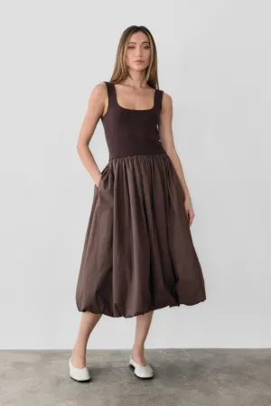 Layer Ready BELLA MIDI DRESS Seasonal Fit Casual Tones BELLA MIDI DRESS