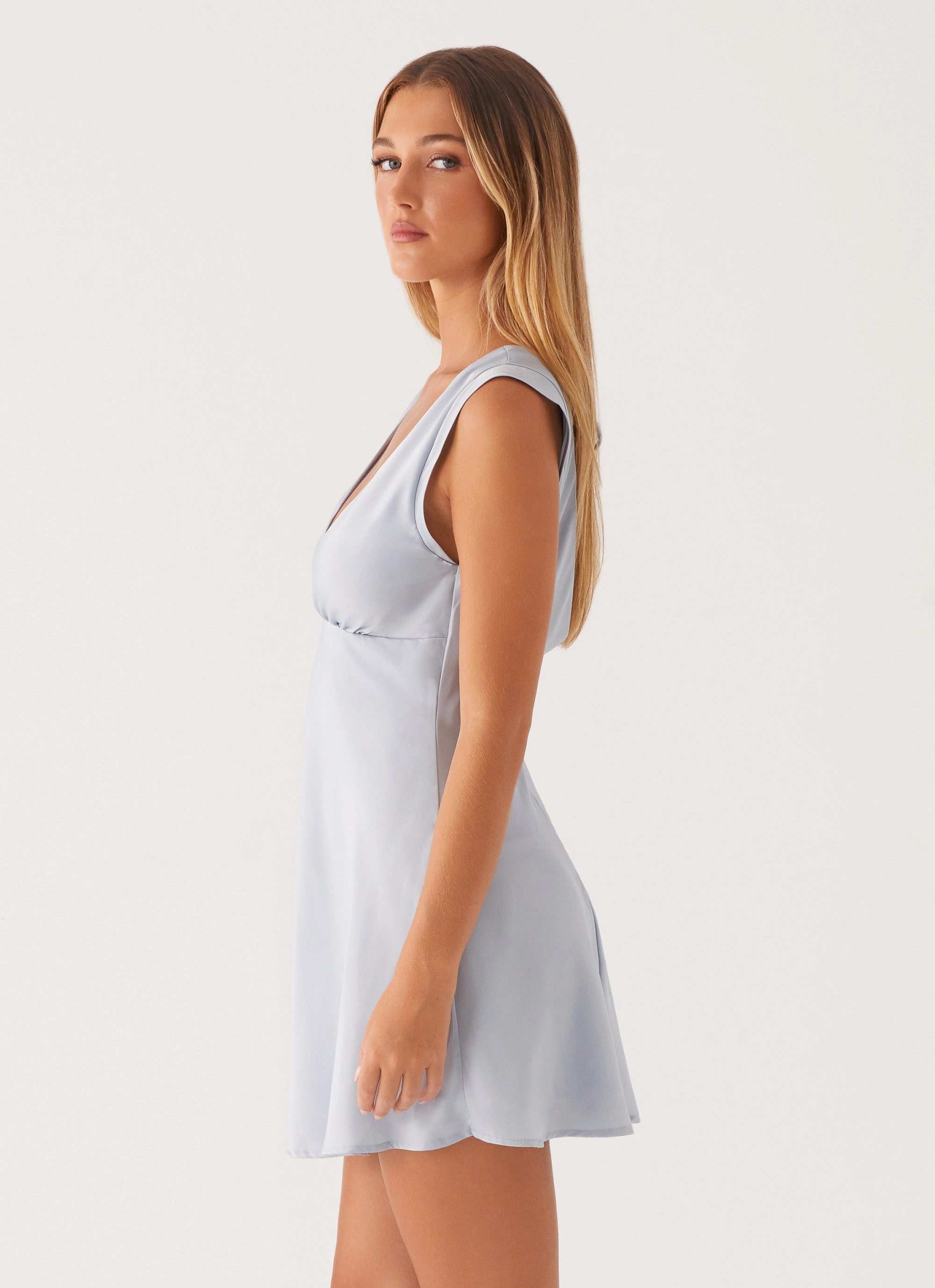 Soft Shape Layton Mini Dress - Blue