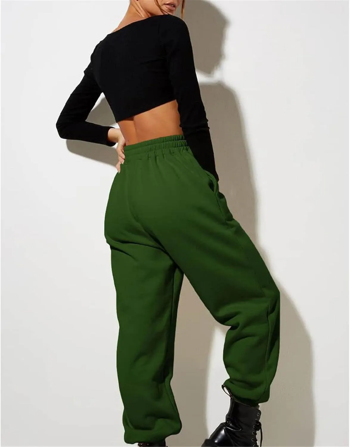 LCMTWX Womens Jogger Pants Soft Sports Cotton Pants Yoga Dance Womens Plus Size Pants Activewear Pants for Women Loose Fit