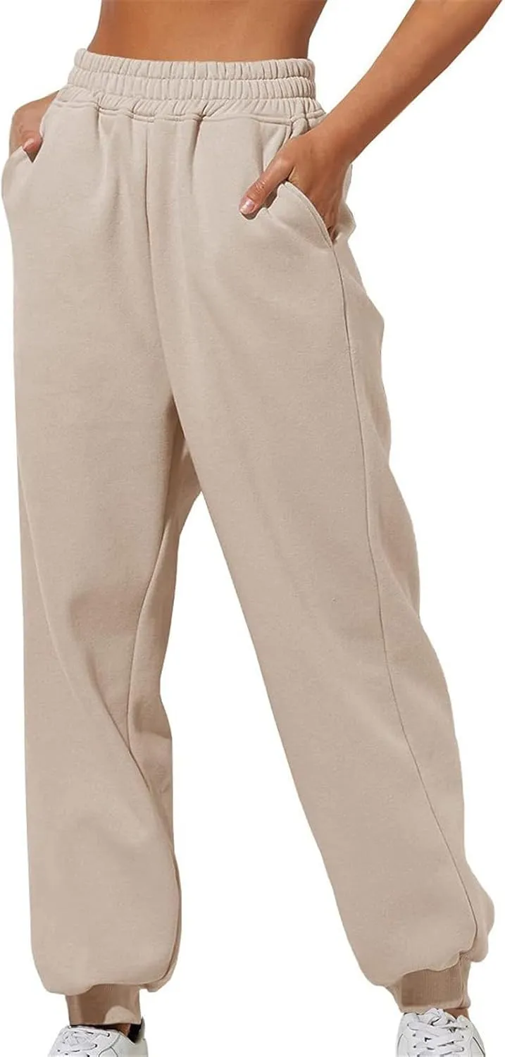 LCMTWX Womens Jogger Pants Soft Sports Cotton Pants Yoga Dance Womens Plus Size Pants Activewear Pants for Women Loose Fit