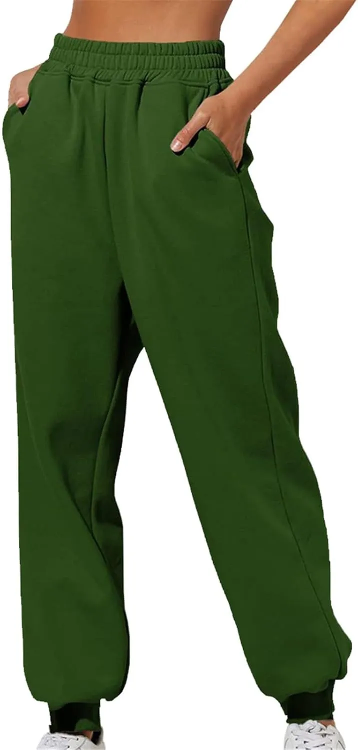 LCMTWX Womens Jogger Pants Soft Sports Cotton Pants Yoga Dance Womens Plus Size Pants Activewear Pants for Women Loose Fit