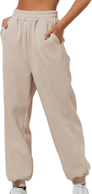 LCMTWX Womens Jogger Pants Soft Sports Cotton Pants Yoga Dance Womens Plus Size Pants Activewear Pants for Women Loose Fit
