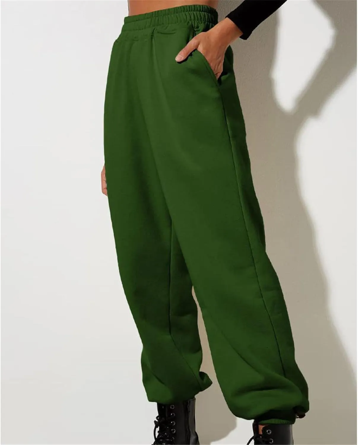 LCMTWX Womens Jogger Pants Soft Sports Cotton Pants Yoga Dance Womens Plus Size Pants Activewear Pants for Women Loose Fit