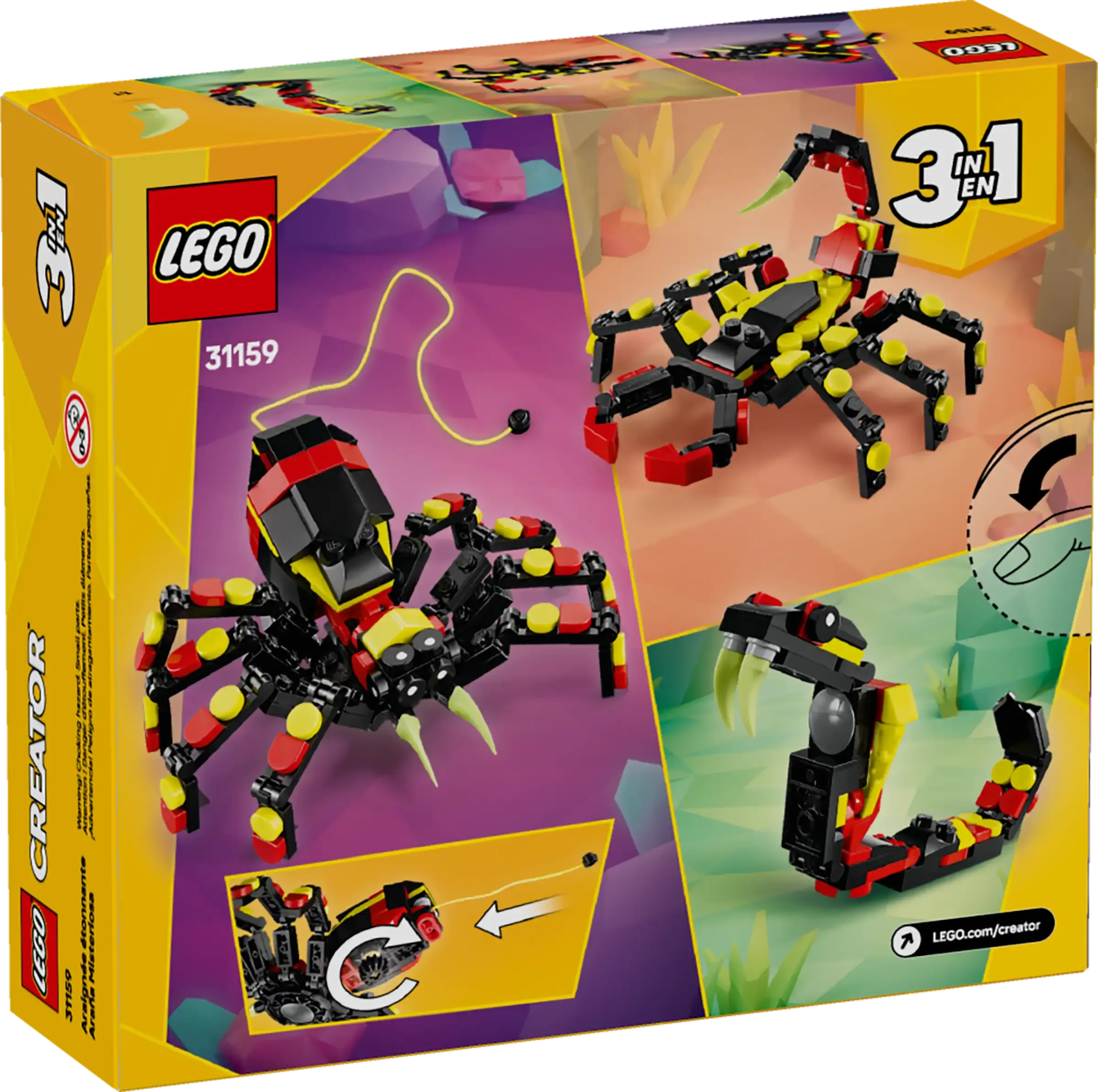 LEGO® 31159 Wild Animal: Surprising Spider