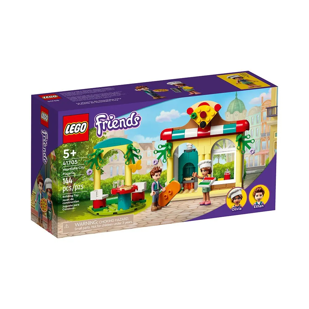 LEGO Friends Heartlake City Pizzeria 41705 Building Kit (144 Pieces)