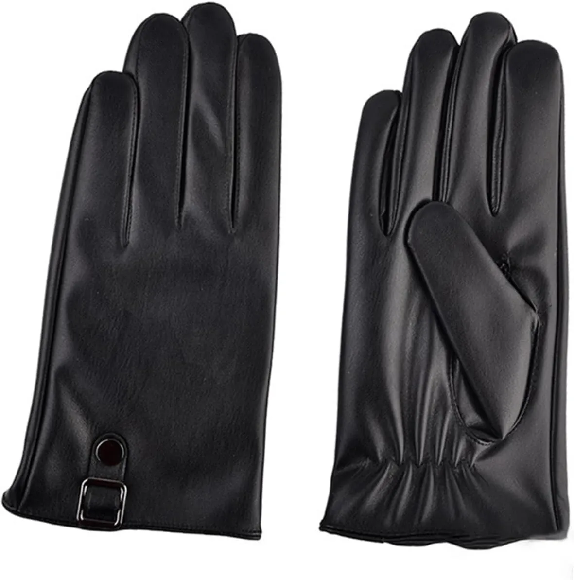 LIFKOME 1 Pair Touch Screen Men's Gloves Waterproof Touch Riding Winter Purpose Gloves Boy Warm Outdoor Accessories Black
