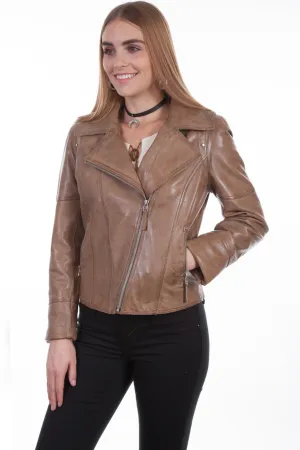 Light Accent Scully Womens Sand Lamb Motorcycle Jacket Quick Outfit Scully Womens Sand Lamb Motorcycle Jacket