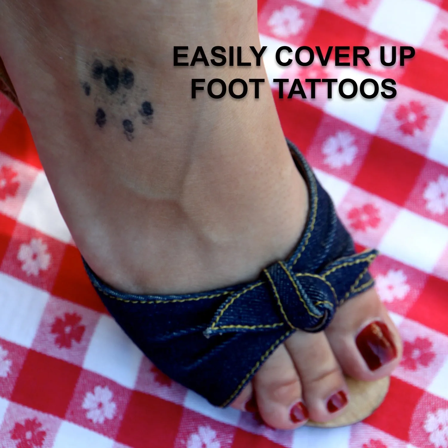 Light Skin Tone Tattoo Cover Up Foot Sleeves (sold as a pair)