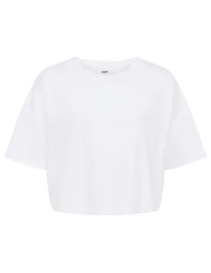 Light Wear L'AGENCE Daria Oversized Cropped Tee L'AGENCE Daria Oversized Cropped Tee Adaptable AntiPillingTreatment