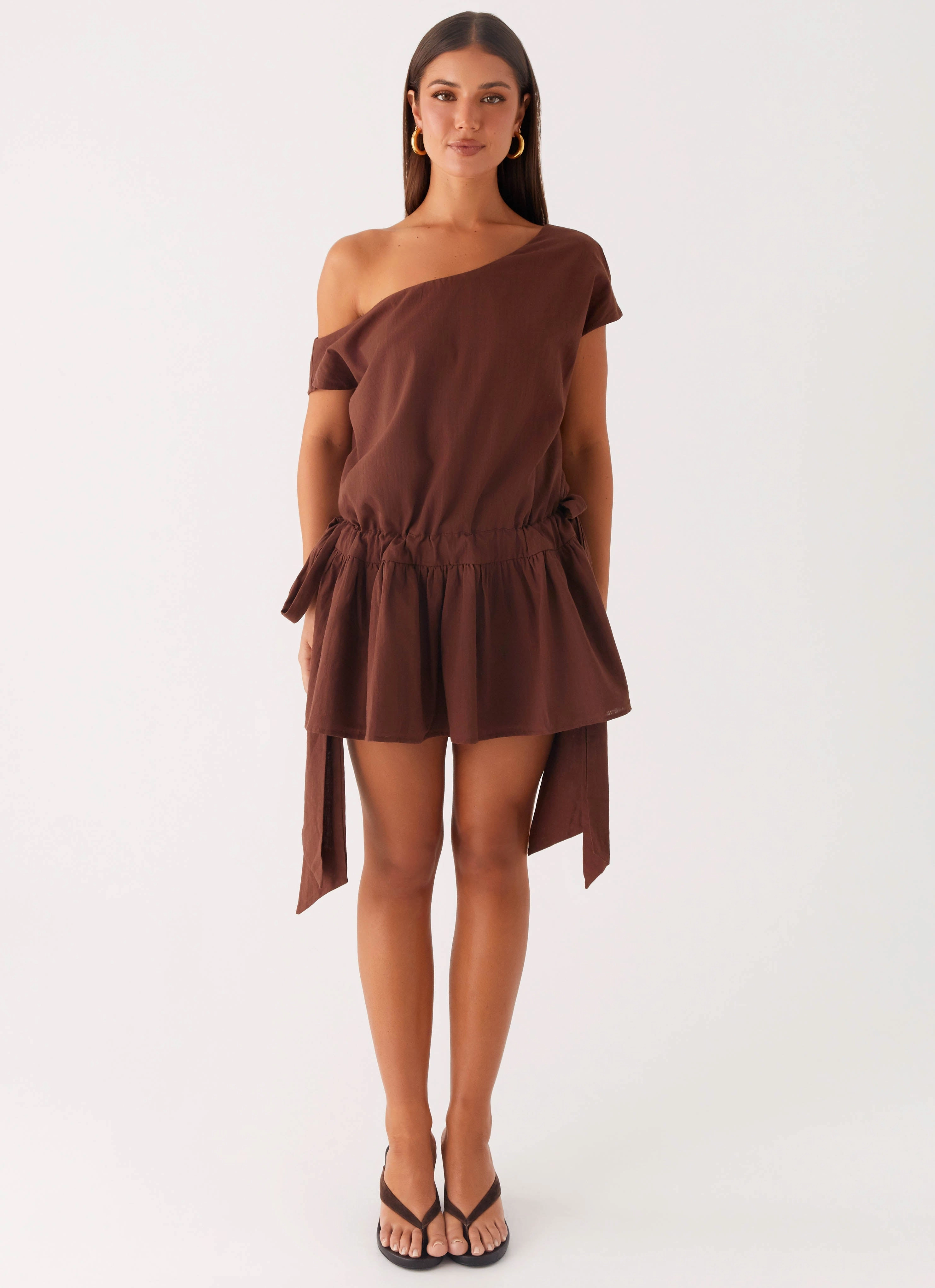 Ettie Mini Dress - Chocolate Daily Option Chill Base