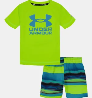 Little Boys' Serenity Stripe Swim Set | Under Armour