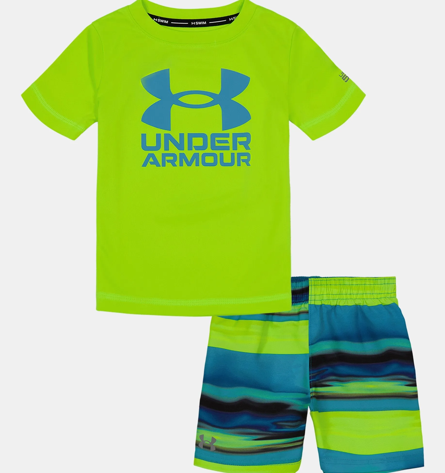 Little Boys' Serenity Stripe Swim Set | Under Armour