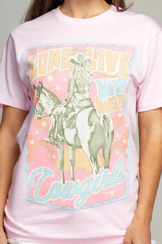Long Live Cowgirls Graphic Tshirt