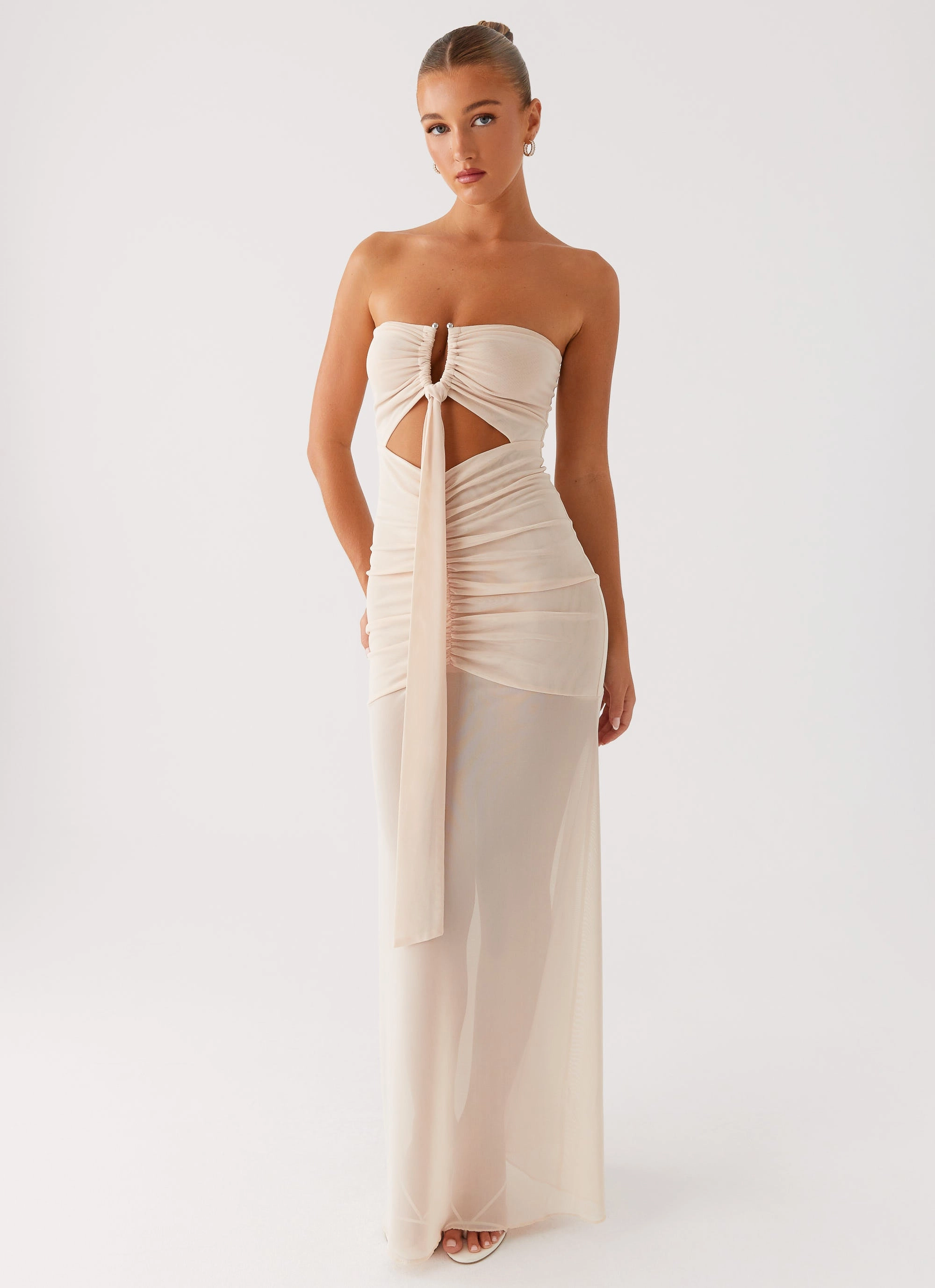 Mood Comfort Lovie Maxi Dress - Beige