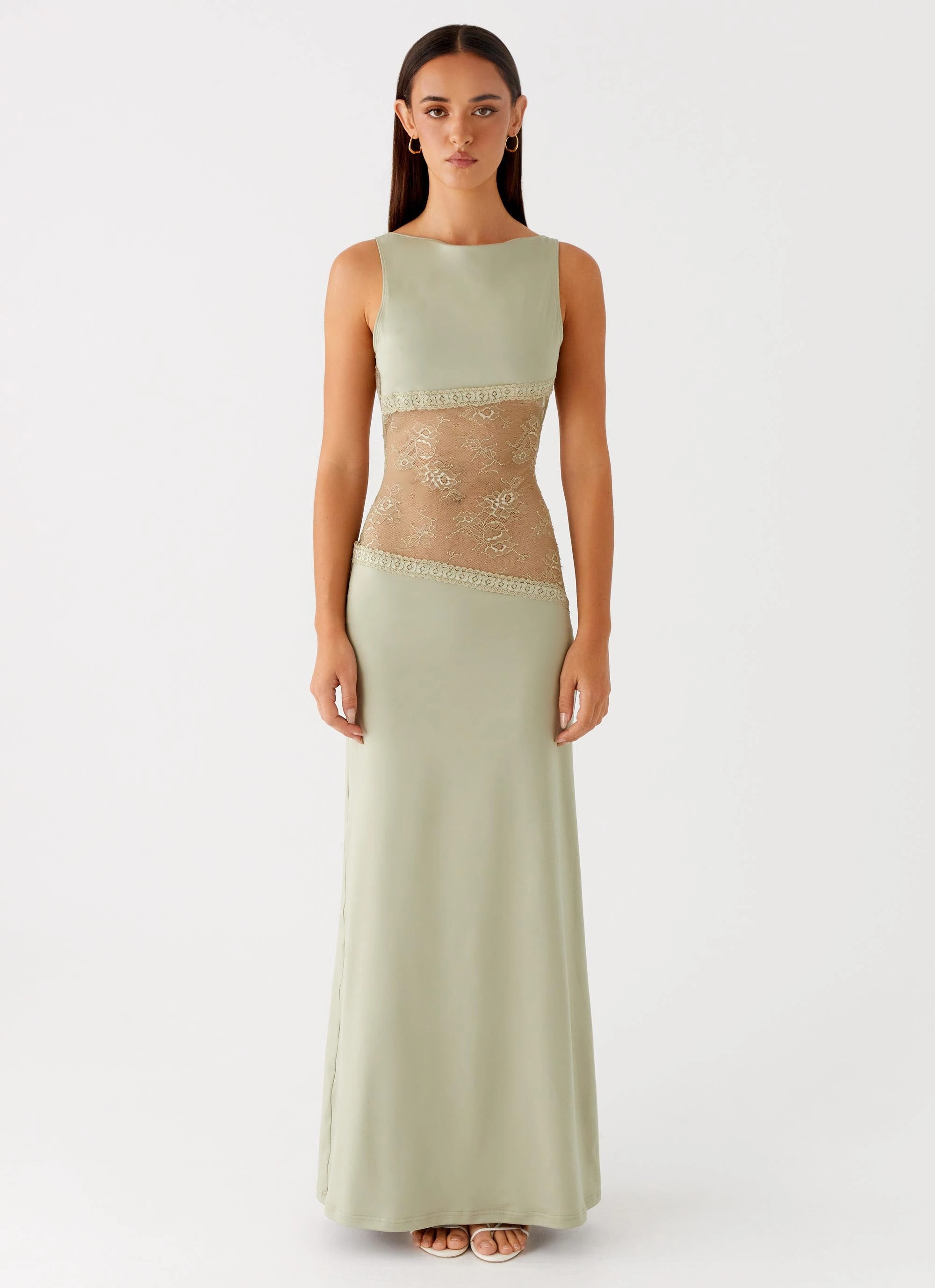 Lucinda Maxi Dress - Sage Urban Minimalism