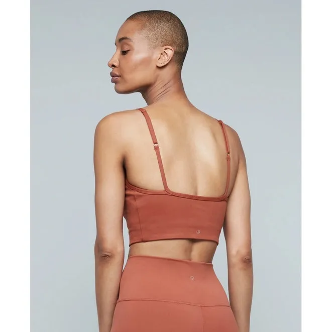 Lunar Luxe Bra Top - Burnt Sienna