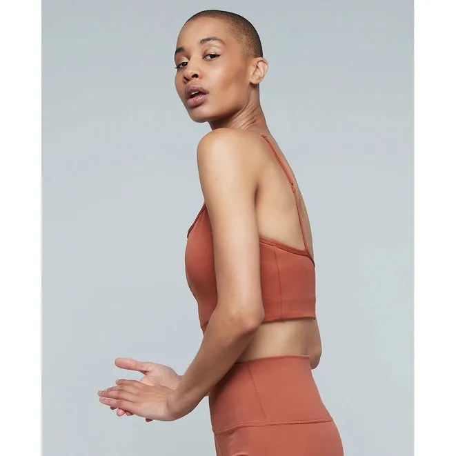 Lunar Luxe Bra Top - Burnt Sienna