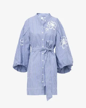 Luxe Fabric Madelyn Stripe Dress Madelyn Stripe Dress Perfect Wearable Evening Look