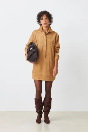 Luxury Garment CLIFF DRESS Timeless Layering Elegant Waist Fit CLIFF DRESS