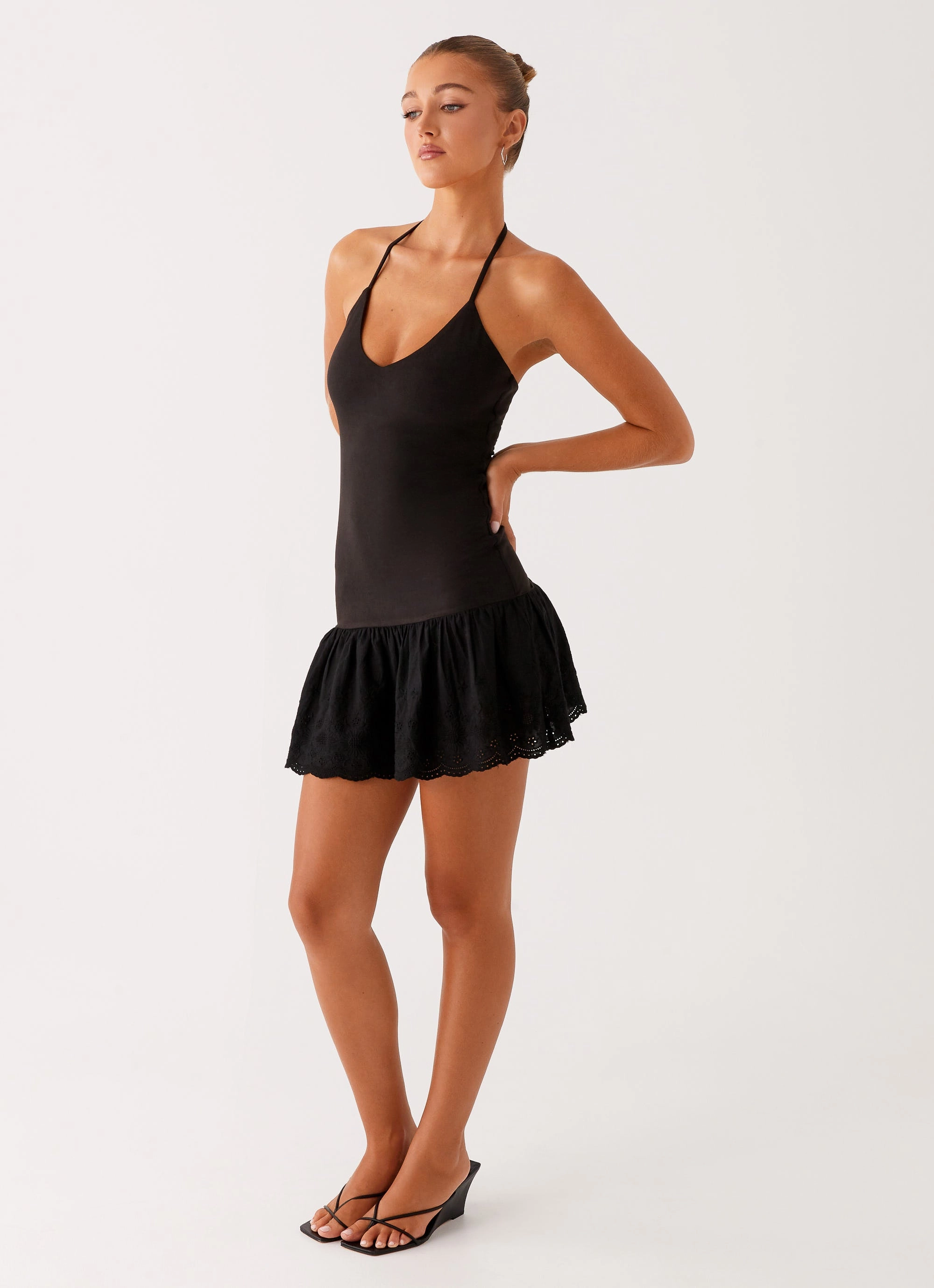 Classic structured dress Versatile Piece Amsterdam Mini Dress - Black