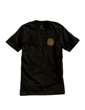 Made to order Tin Haul Unisex Black 100% Cotton Indian Head S/S T-Shirt Urban Fashion Tin Haul Unisex Black 100% Cotton Indian Head S/S T-Shirt