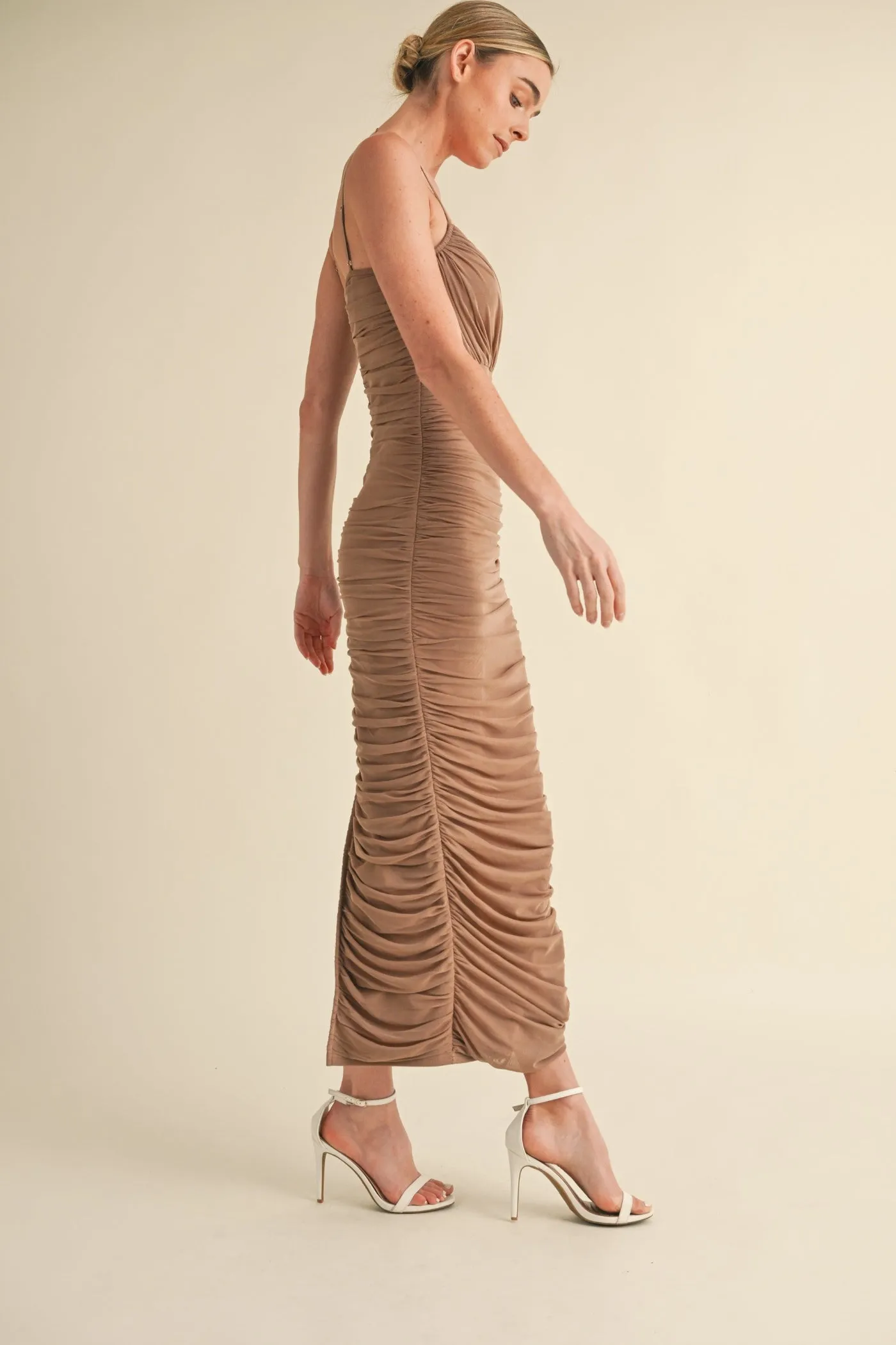 Smooth Layering MADIGAN MESH BODYCON DRESS