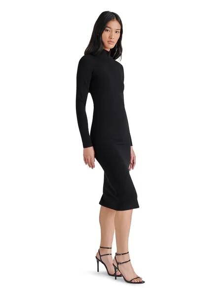 garden party Maja Sweater Dress in Black