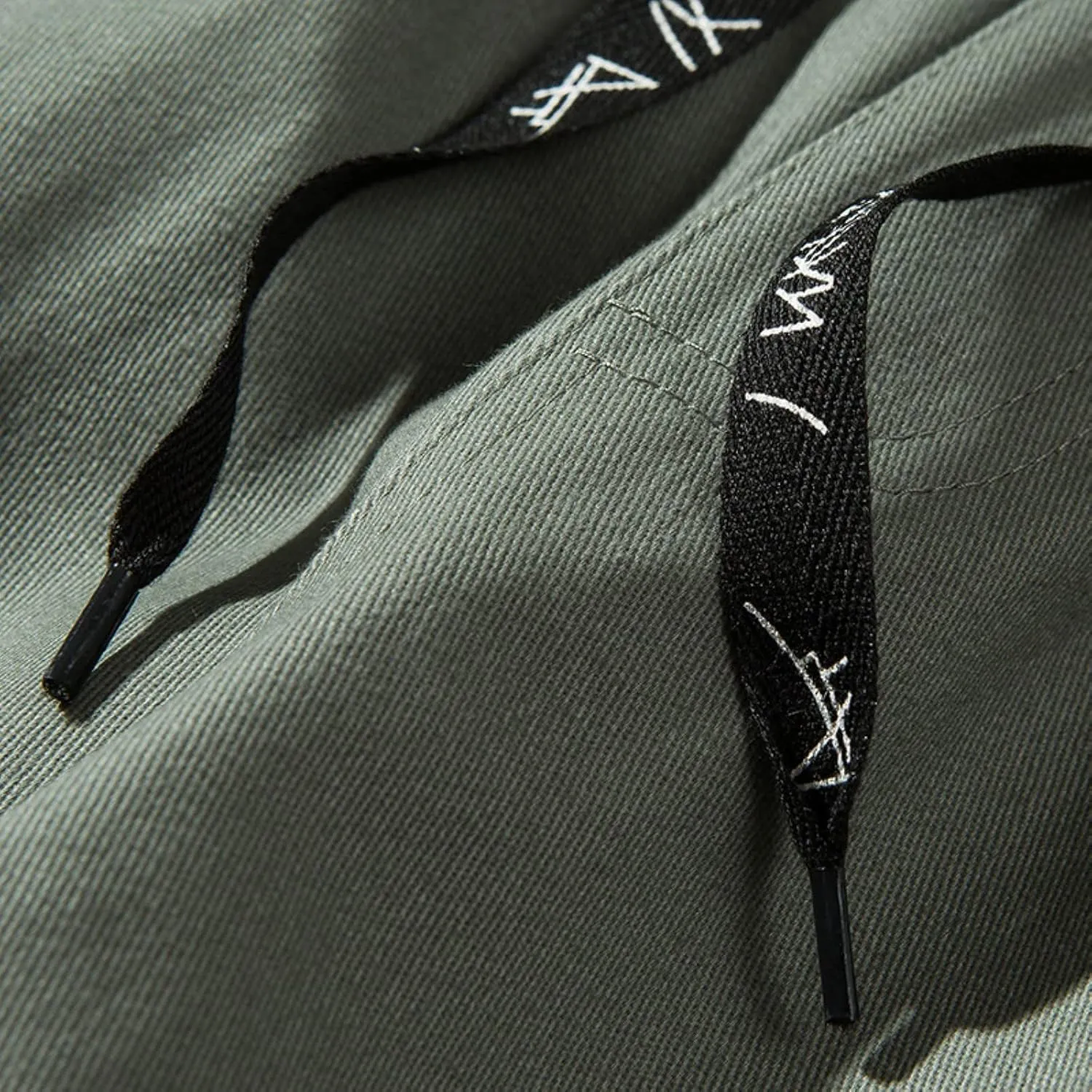Male Summer Straight Solid Cargo Pant Cool Beach Shorts with Elastic Waist and Pockets Inseam Elastic Waist