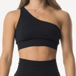 MALIBU SEAMLESS ONE SHOULDER CROP
