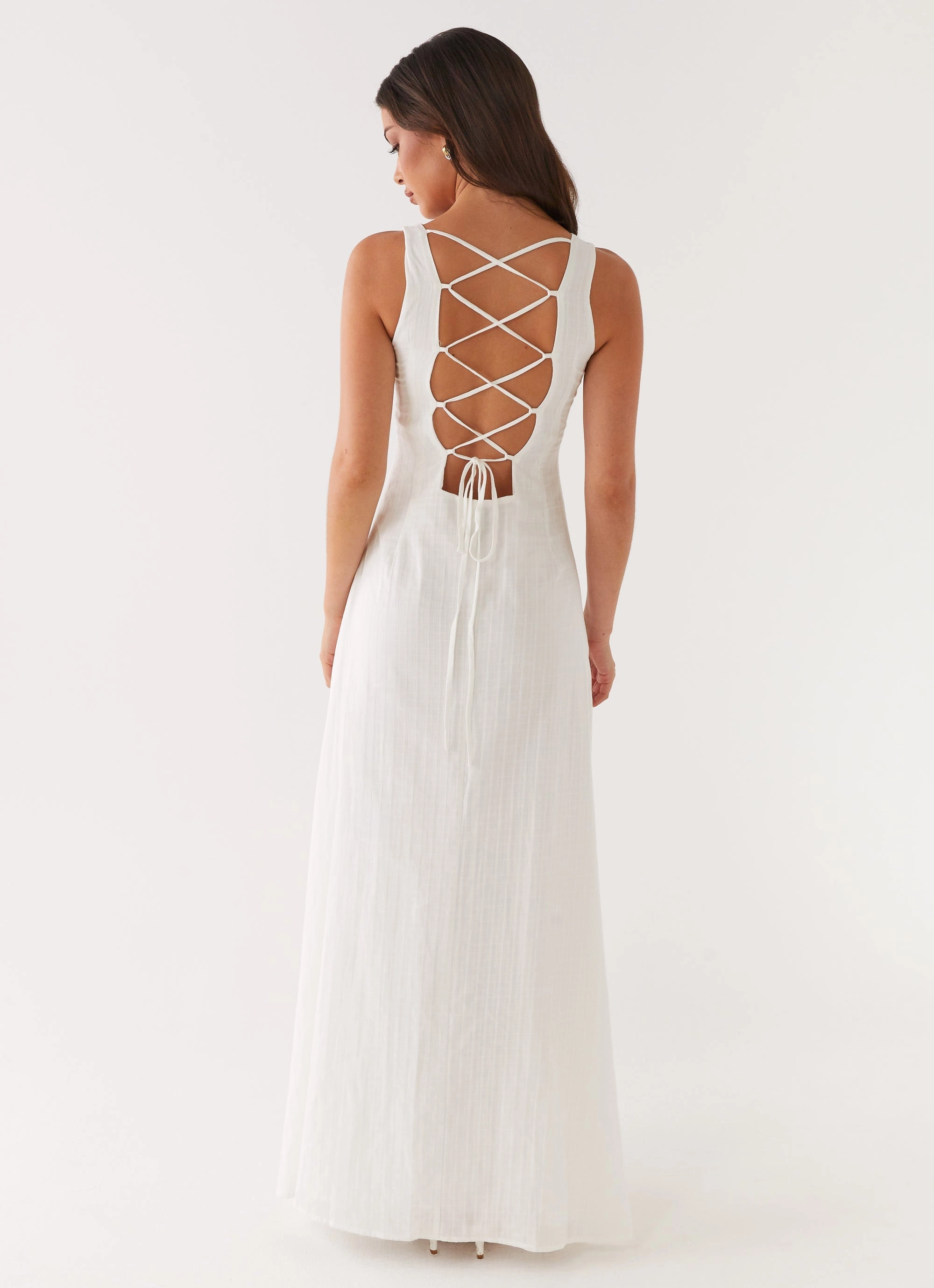 Fashionable appearance Maloney Maxi Dress - White