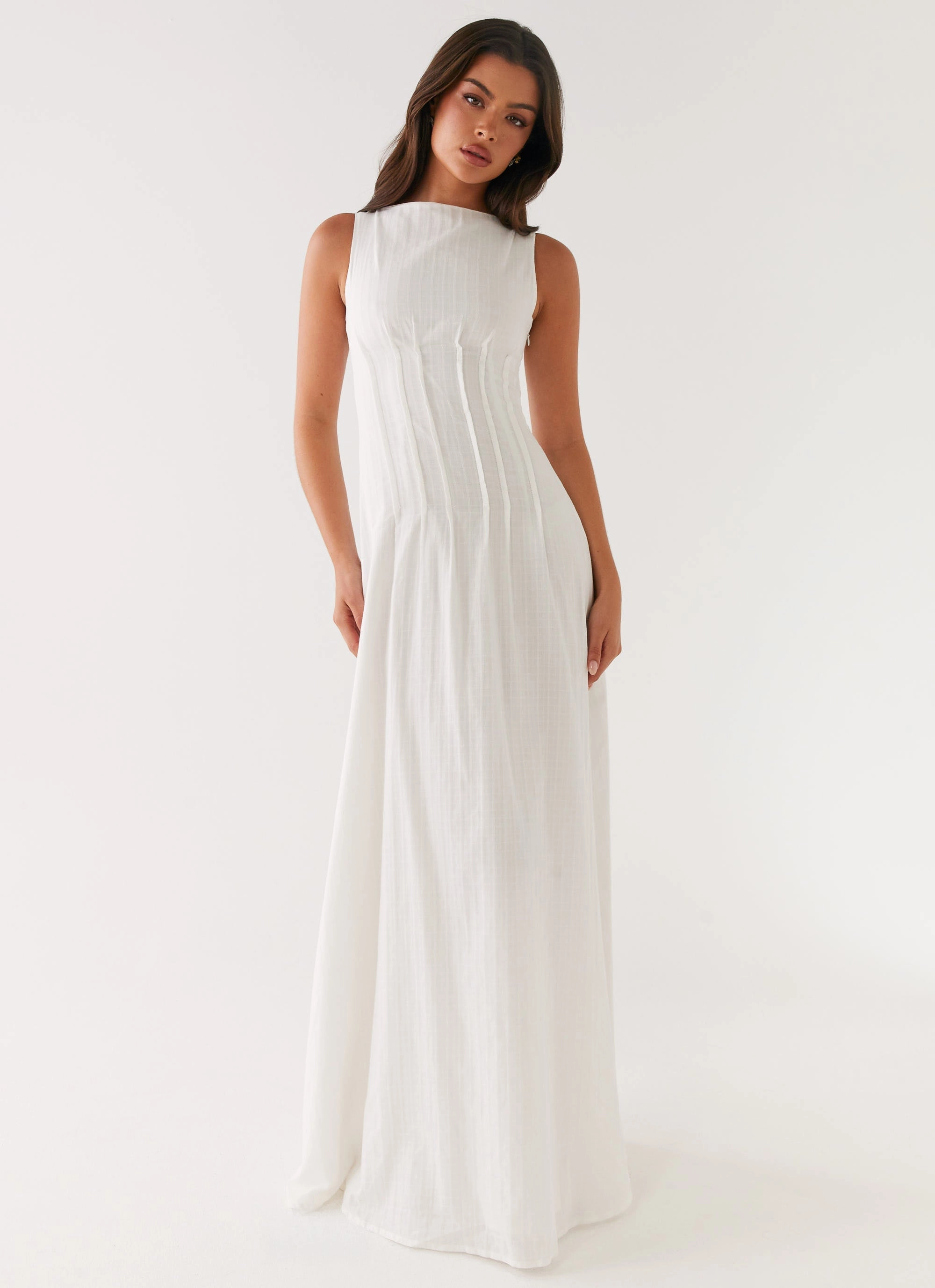 Wedding guest Maloney Maxi Dress - White