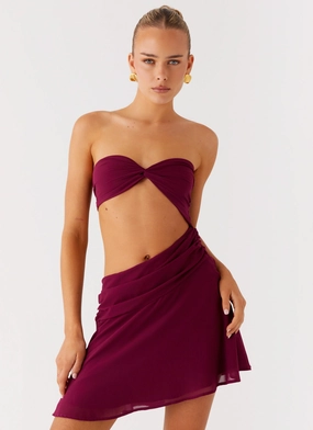 Marbella Mini Dress - Violetta boho vibe Marbella Mini Dress - Violetta Flawless Waist Fit Layered Movement