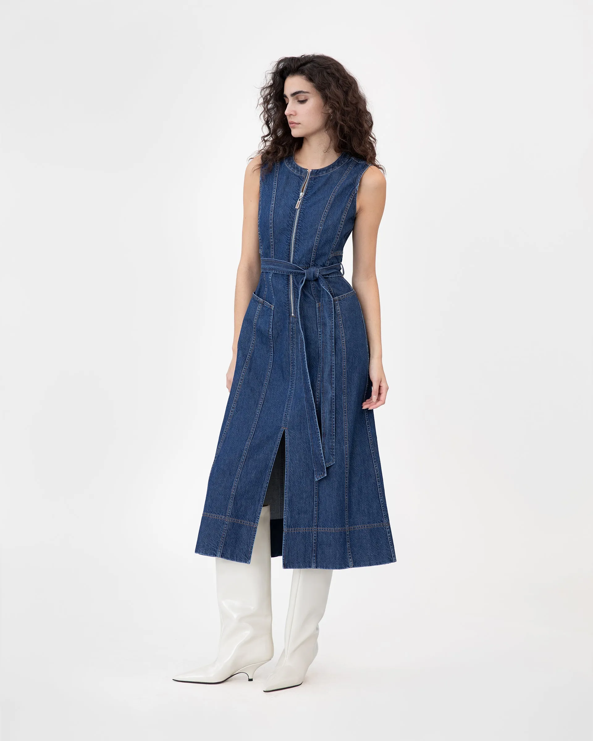 Form Flow Gathered Skirt Marci Dress