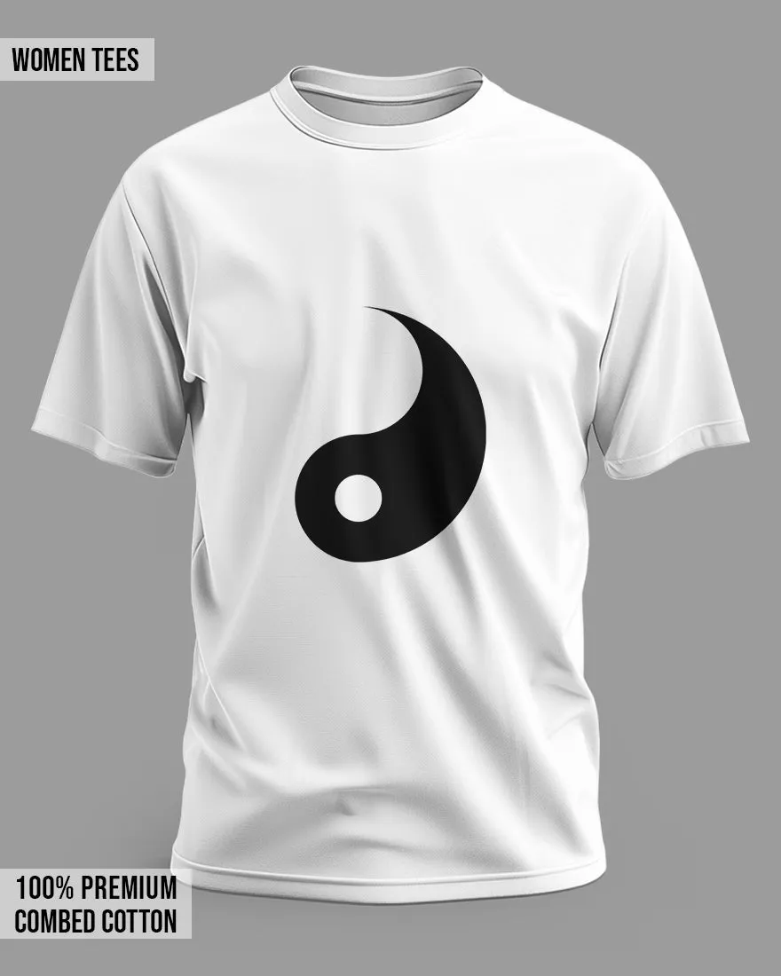 Matching Yin-Yang Couple T-Shirts - Perfect Harmony in Style - Old